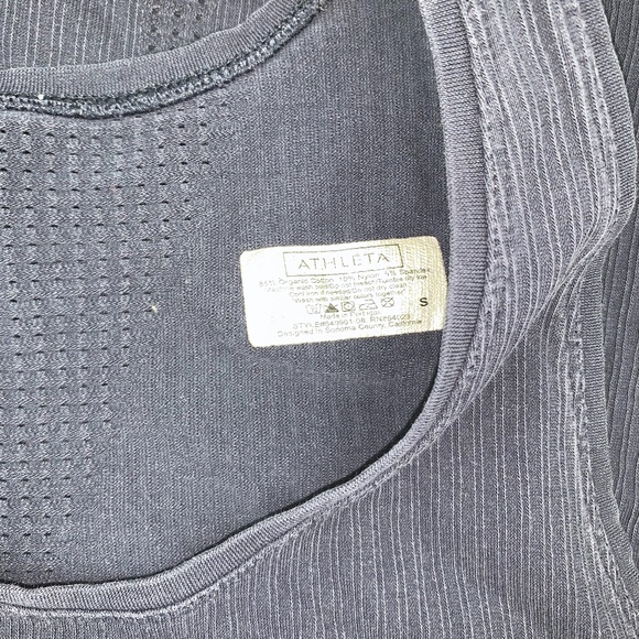 Athleta Ribbed Tank Size Small - Picture 2 of 5